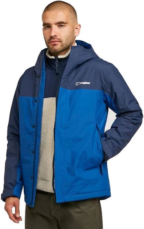 berghaus blue insulated jacket.